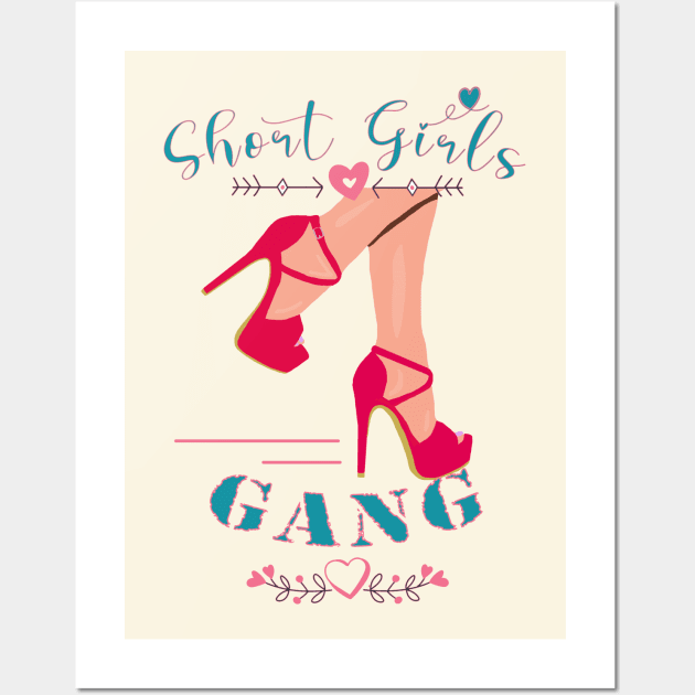 Short Girls Gang Wall Art by By Diane Maclaine